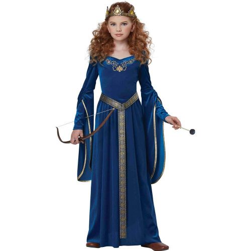  California Costumes Royal Blue Medieval Princess Kids Costume