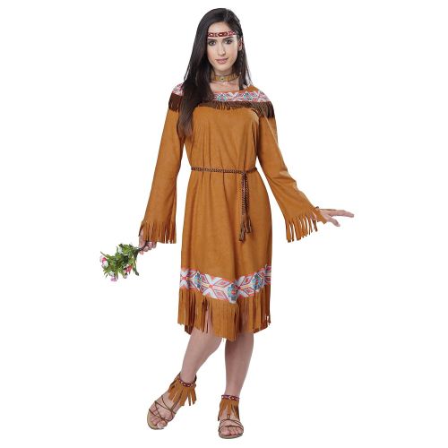  California Costumes Classic Indian Maiden Adult Costume-