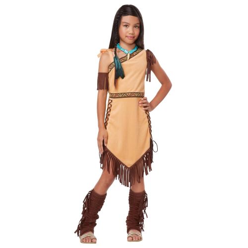  California Costumes Big Girls Native American Princess Girl Costume - XS