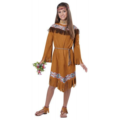 California Costumes Classic Indian Girl Child Costume, X-Large