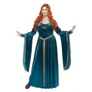 California Costumes Womens Size Lady Guinevereadult Plus-Teal