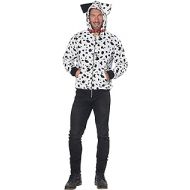 California Costumes Mens Dalmatian Hoodie Costume