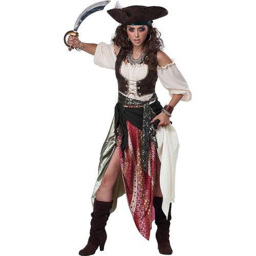  할로윈 용품California Costumes Renaissance Fortune Teller/Pirate Adult Costume