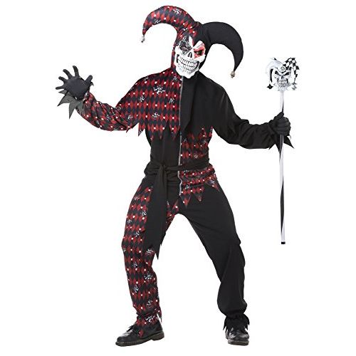  할로윈 용품California Costumes Adult Sinister Jester Costume