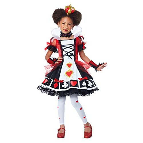  할로윈 용품California Costumes Child Deluxe Queen of Hearts Costume