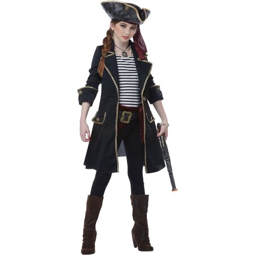 할로윈 용품California Costumes High Seas Captain Girls Costume