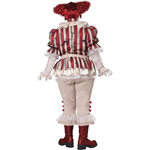  할로윈 용품California Costumes Plus Size Sadistic Clown Costume for Women