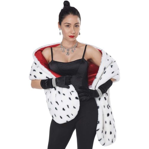  할로윈 용품California Costumes Faux Dalmatian Stole