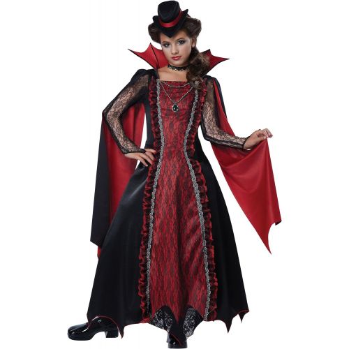  할로윈 용품California Costumes Girls Victorian Vampira Costume Large