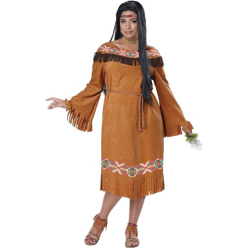  할로윈 용품California Costumes Womens Plus Size Classic Indian Maiden