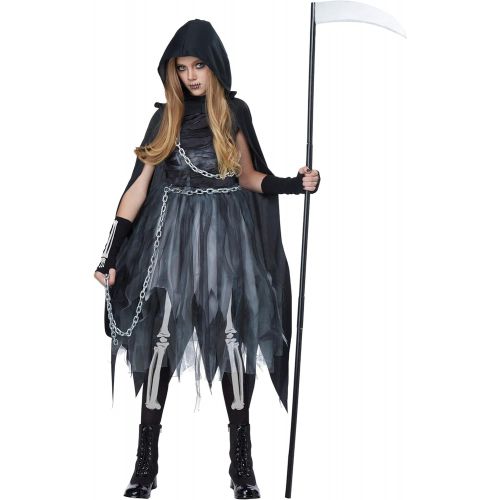  할로윈 용품California Costumes Girls Reaper Girl Child Costume