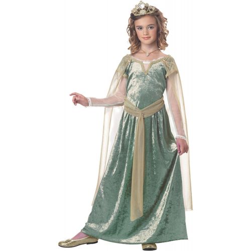  할로윈 용품California Costumes Child Queen Guinevere Costume
