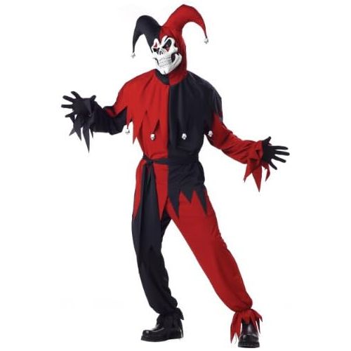  할로윈 용품California Costumes Adult Evil Jester Costume