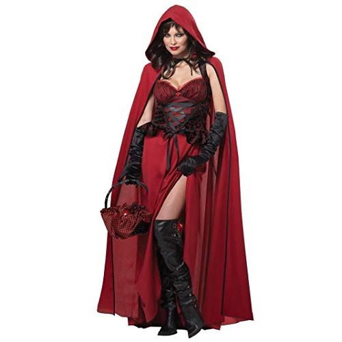  할로윈 용품California Costumes Dark Red Riding Hood Costume