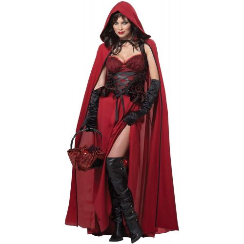 할로윈 용품California Costumes Dark Red Riding Hood Costume