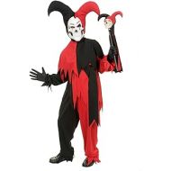 할로윈 용품California Costumes Childs Sinister Jester Costume X-Large (12-14)