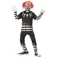 California Costumes Kids Creepy Clown Costume