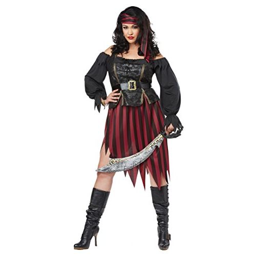  할로윈 용품California Costumes Plus Size Queen of The High Seas Costume