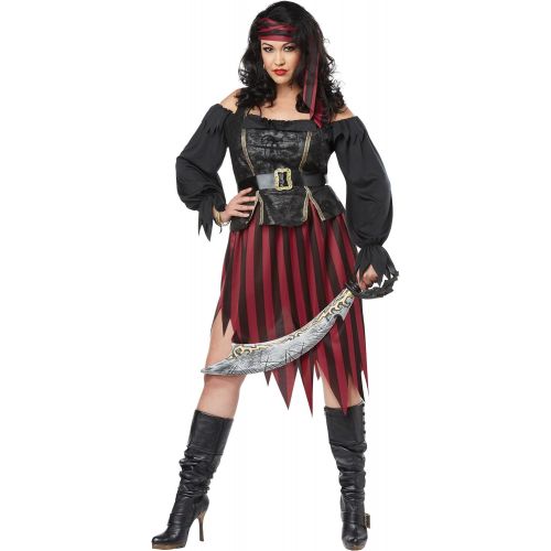  할로윈 용품California Costumes Plus Size Queen of The High Seas Costume