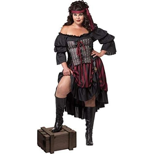  할로윈 용품California Costumes Plus Size Pirate Wench Costume
