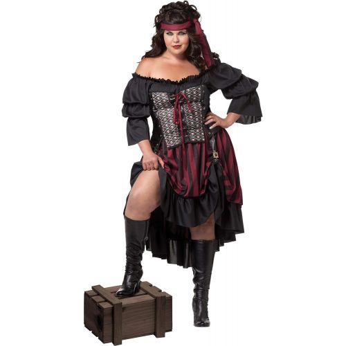  할로윈 용품California Costumes Plus Size Pirate Wench Costume