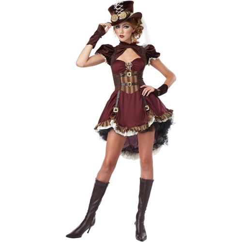  할로윈 용품California Costumes Adult Steampunk Girl Sexy Costume