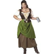 California Costumes Plus Size Tavern Maiden Costume