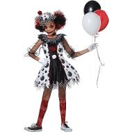할로윈 용품California Costumes Creepy Clown Girls Costume