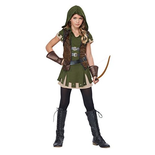  할로윈 용품California Costumes Girls Miss Robin Hood Costume