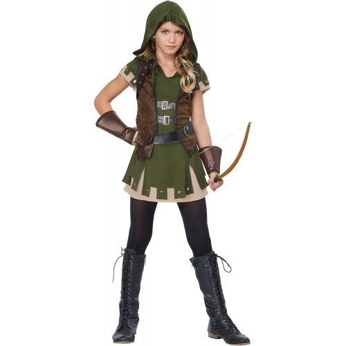  할로윈 용품California Costumes Girls Miss Robin Hood Costume