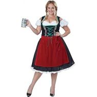 할로윈 용품California Costumes Womens Plus Size Oktoberfest Fraulein Costume
