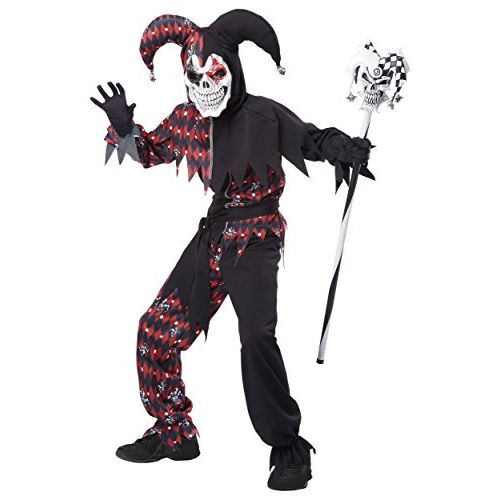  할로윈 용품California Costumes Childs Sinister Jester Costume Large (10-12)