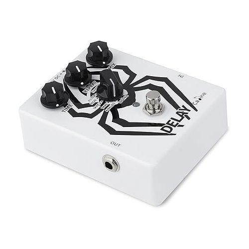  Caline CP-86 Delay Pedal, Multi-Delay Digital Effect Pedal with Aluminum Alloy Housing