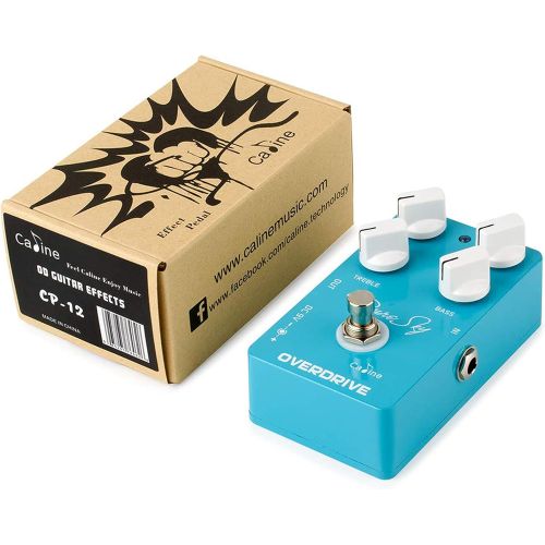  Caline Pure Sky OD Guitar Pedal Effect CP-12 Highly Pure and Clean Overdrive Guitar Pedal Accessories