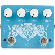 Caline Overdrive Guitar Effect Pedal - inspired by the classic Tube screamer pedal with the power of an added boost switch. Ithas a transparent and smooth tone