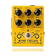 Caline Guitar Effects Pedal EQ 6-Band Graphic Equalizer Distortions Pedal Metal True Bypass CP-71
