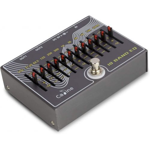  Caline CP-81 10 Band EQ Guitar Effect Pedal with Volume/Gain