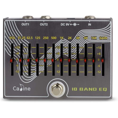  Caline CP-81 10 Band EQ Guitar Effect Pedal with Volume/Gain