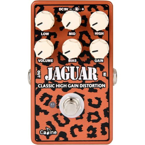  Caline CP-510 Jaguar Classic High Gain Distortion Guitar Effect Pedal True Bypass