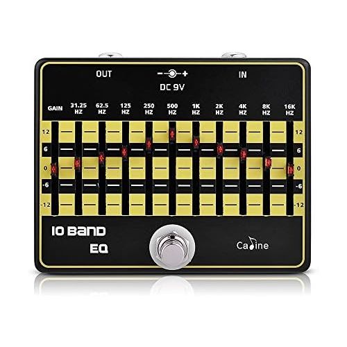  [아마존베스트]Caline CP-24 10-Band EQ Equalizer Guitar Effect Pedal