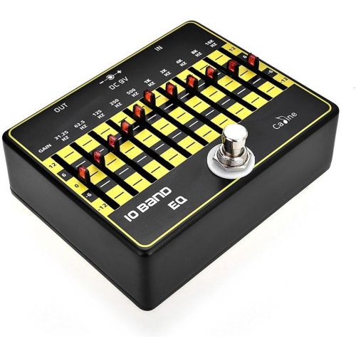  [아마존베스트]Caline CP-24 10-Band EQ Equalizer Guitar Effect Pedal