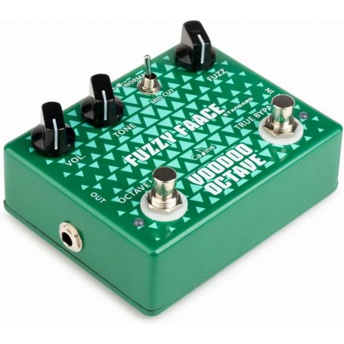  [아마존베스트]Caline CP-53 Fuzzy Faace Voodoo Guitar Effect Pedal - Octave Fuzz