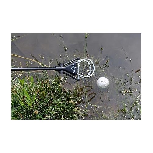  Callaway Golf Ball Retriever for Water, Telescopic with Dual-Zip Headcover