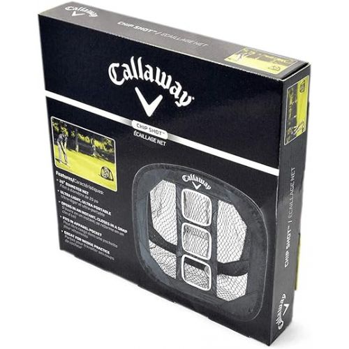  Callaway Chip-Shot Golf Chipping Net, Collapsible Golf Net for Outdoor & Indoor Practice, Black