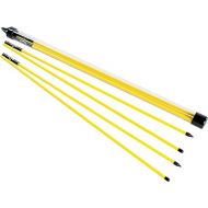 Callaway Alignment Stix, Golf Swing Trainer, Yellow, 48 Inches, (Set of 2)