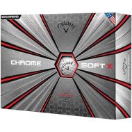 Callaway Golf Chrome Soft X Golf Balls, (One Dozen)