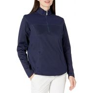 Callaway Women's Basics Long Sleeve Ottoman 1/4 Zip Pullover