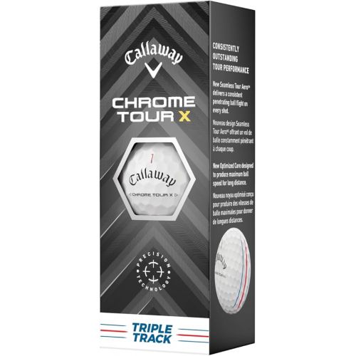  Callaway Golf Chrome Tour X Golf Balls