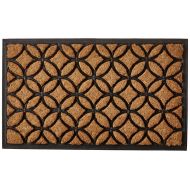 Calloway Mills 100171830 Circles Doormat, 18 x 30 Natural/Black
