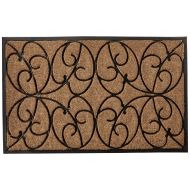 Calloway Mills 100183048 Apples Doormat, 26 x 4 Natural/Black